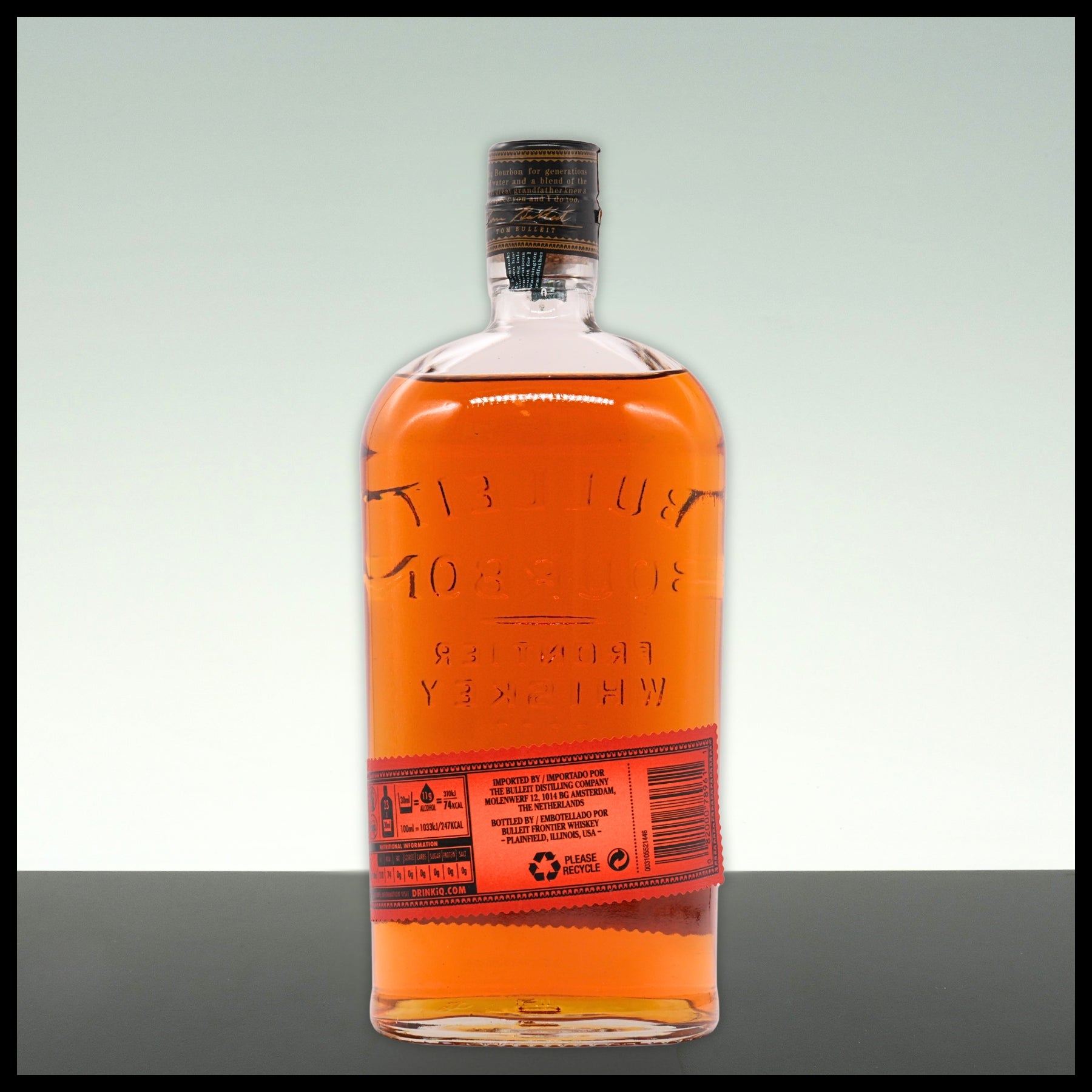 Bulleit Bourbon Frontier Whiskey 0,7L - 45% Vol. - Trinklusiv