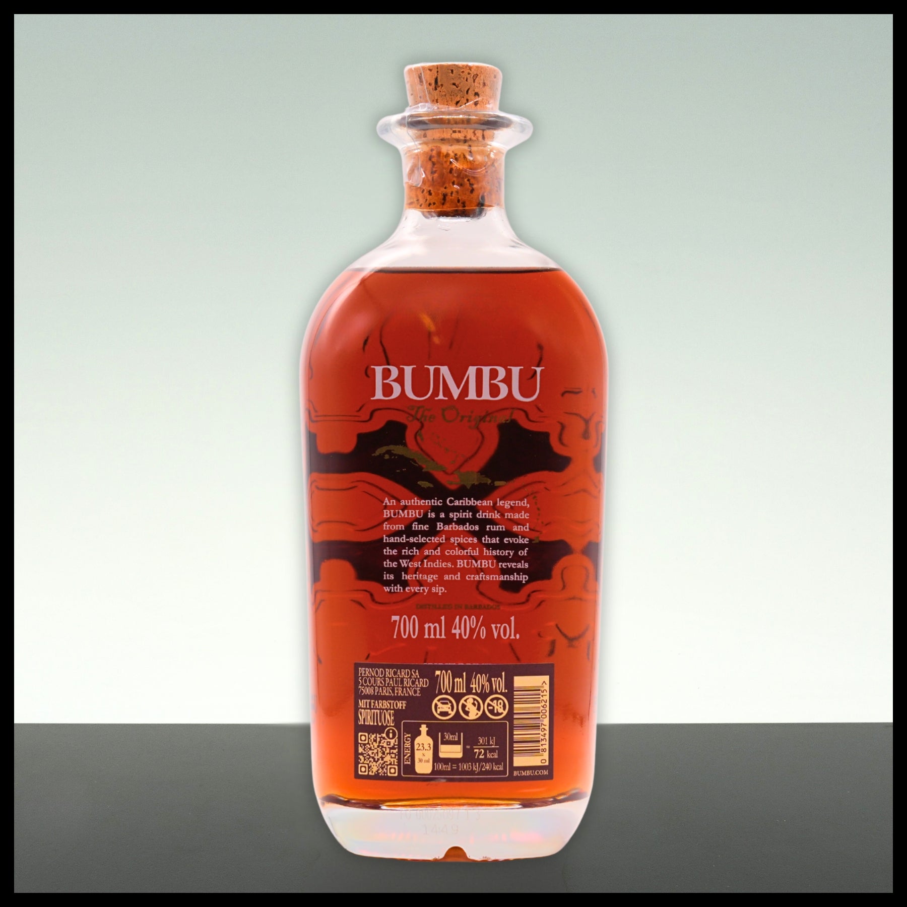 Bumbu The Original 0,7L - 40% Vol. - Trinklusiv
