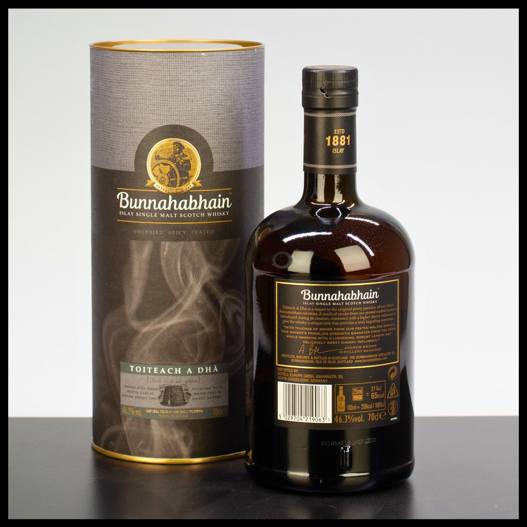 Bunnahabhain Toiteach A Dha Islay Single Malt Whisky 0,7L - 46,3% Vol.