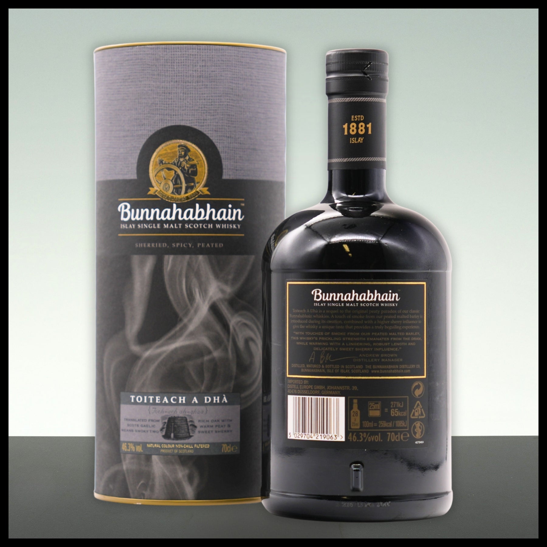 Bunnahabhain Toiteach A Dha Islay Single Malt Whisky 0,7L - 46,3% Vol. - Trinklusiv