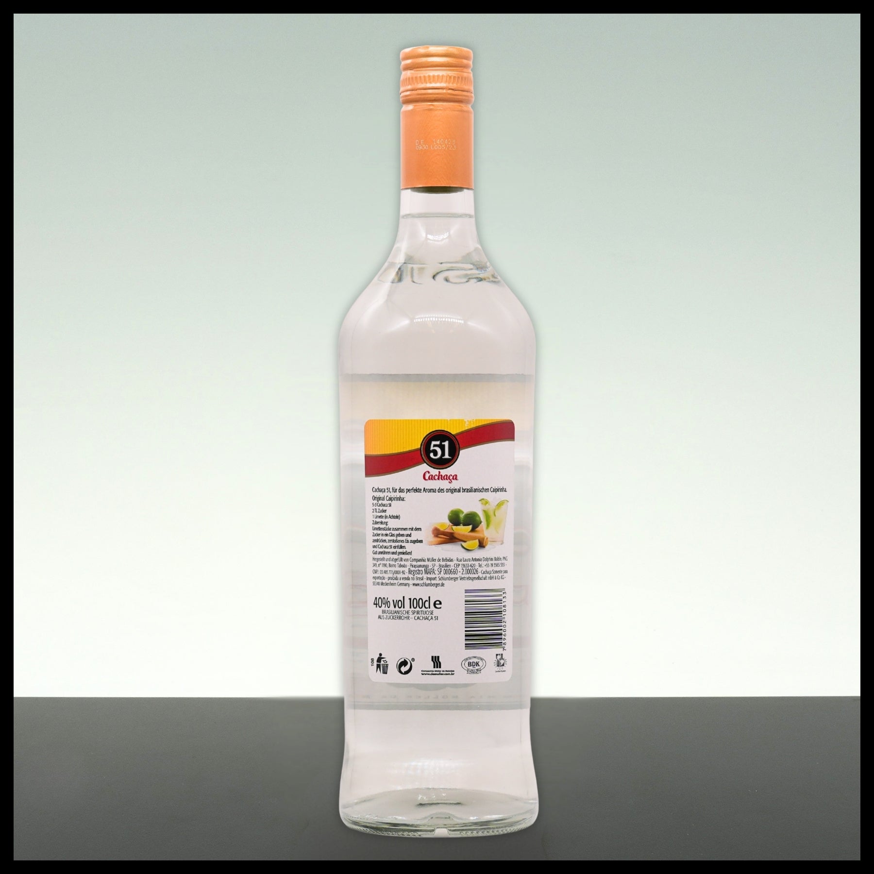 Cachaca 51 1L - 40% Vol. - Trinklusiv