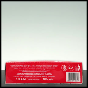 Campari Soda 5x 0,098L - 10% Vol. - Trinklusiv