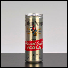Captain Morgan & Cola 0,25L - 5% Vol.