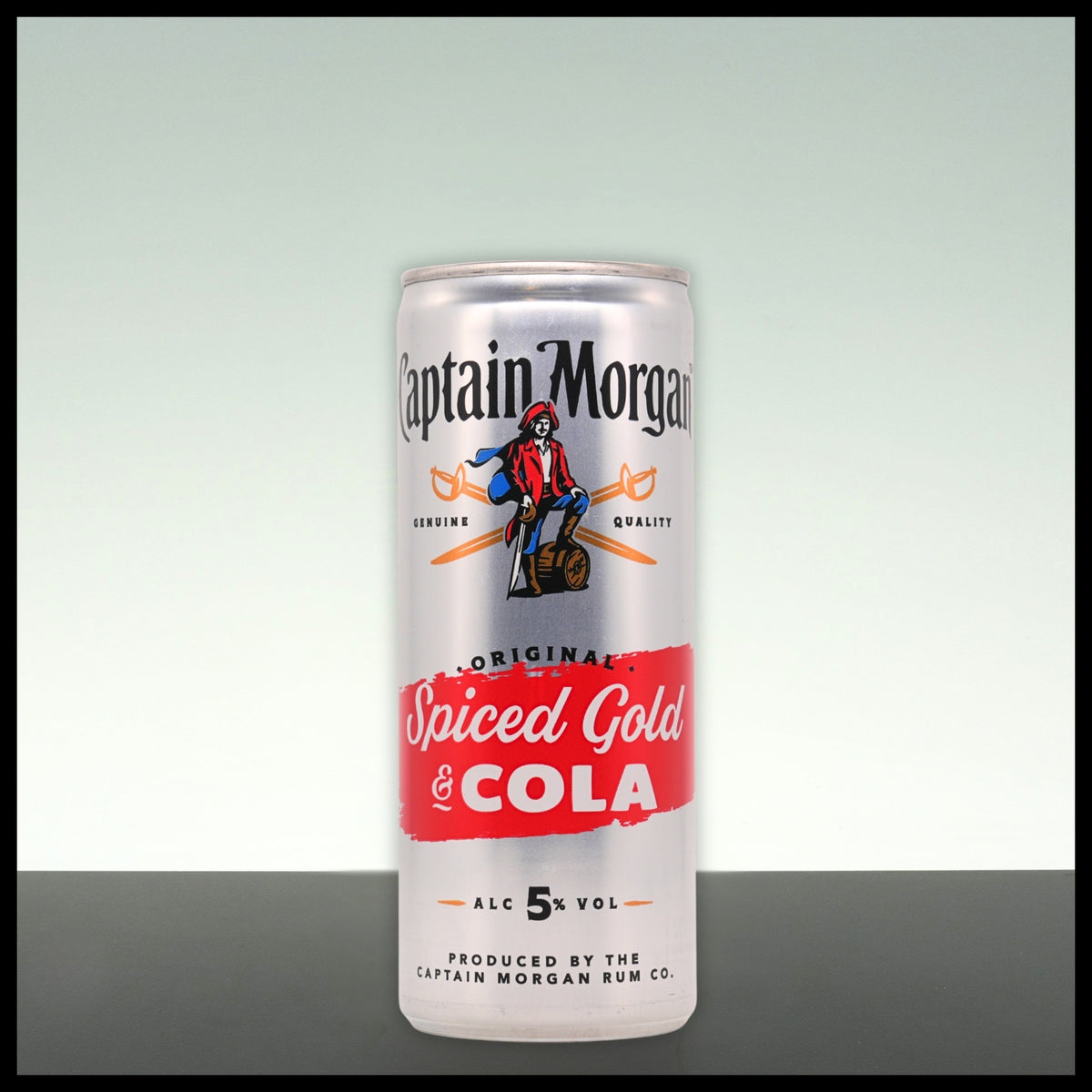 Captain Morgan & Cola 0,25L - 5% Vol. - Trinklusiv