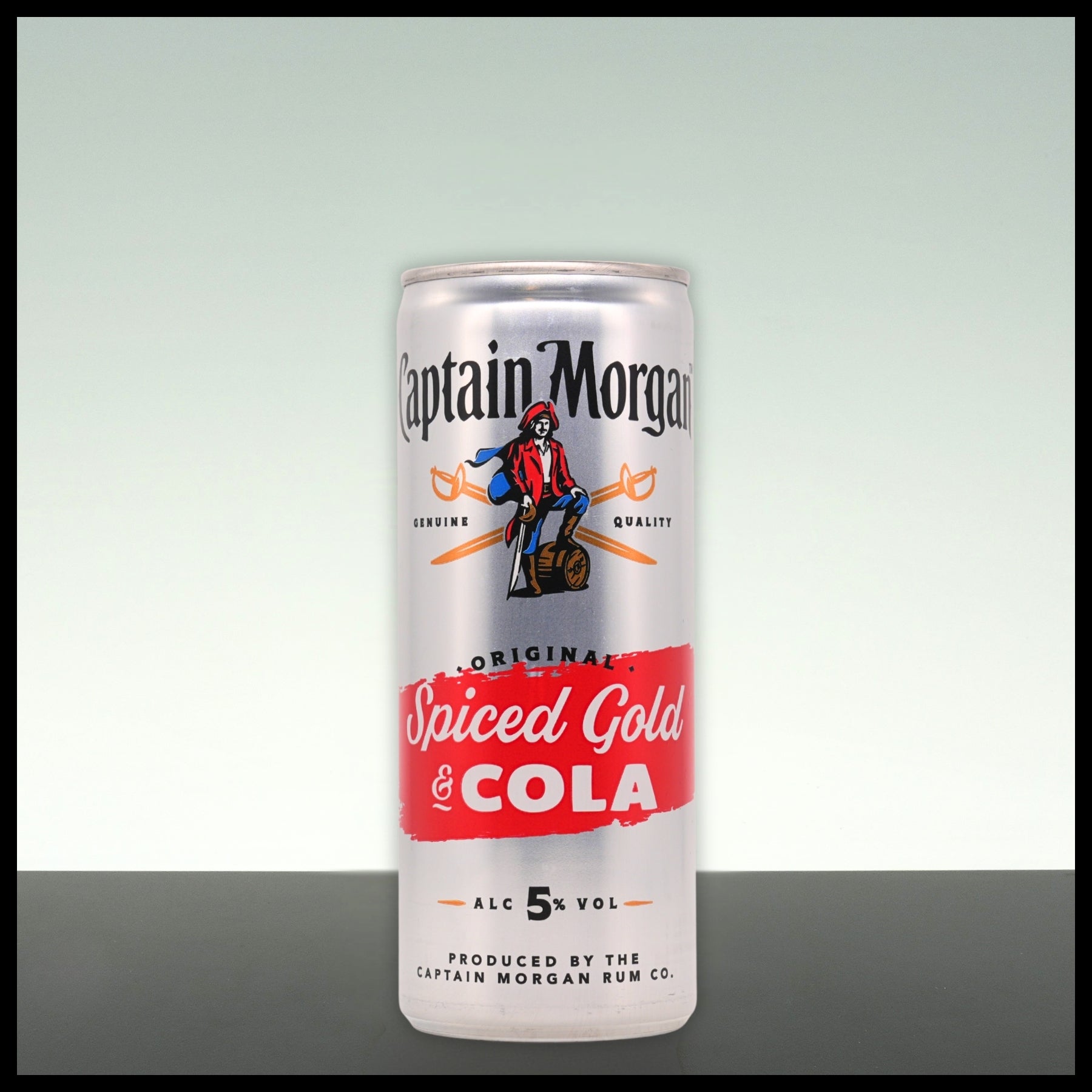 Captain Morgan & Cola 0,25L - 5% Vol. - Trinklusiv