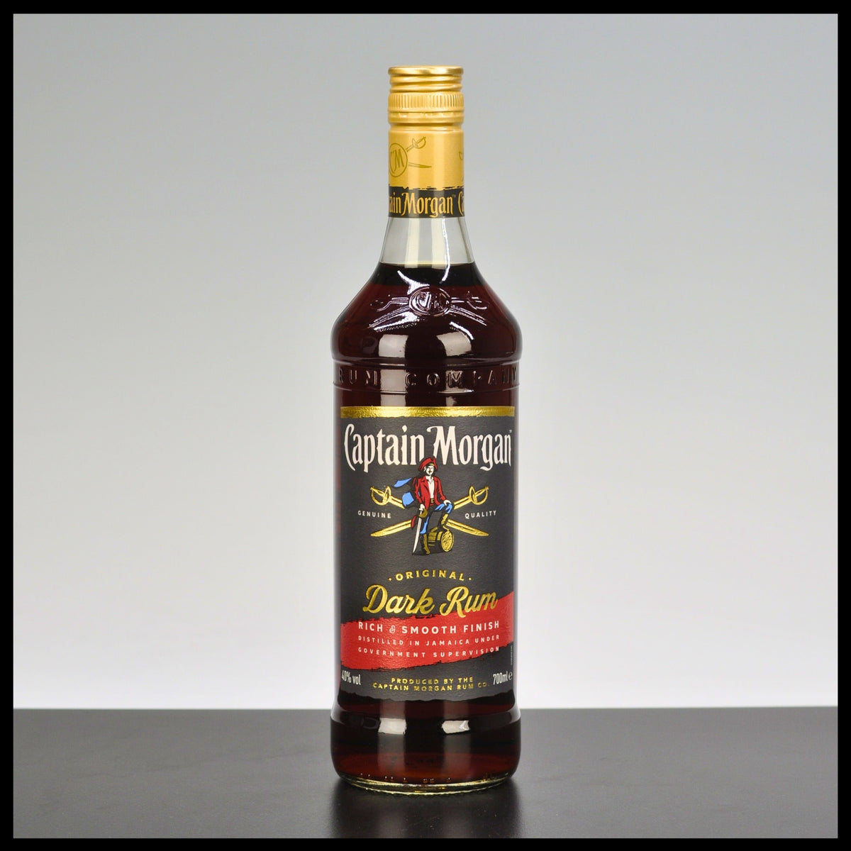 Captain Morgan Dark Rum 0,7L - 40% Vol.