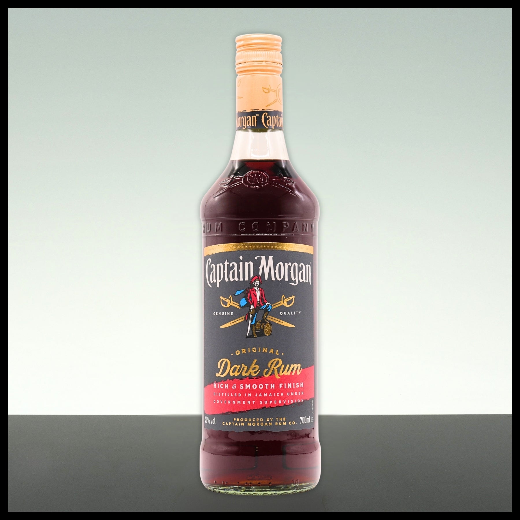 Captain Morgan Dark Rum 0,7L - 40% Vol.