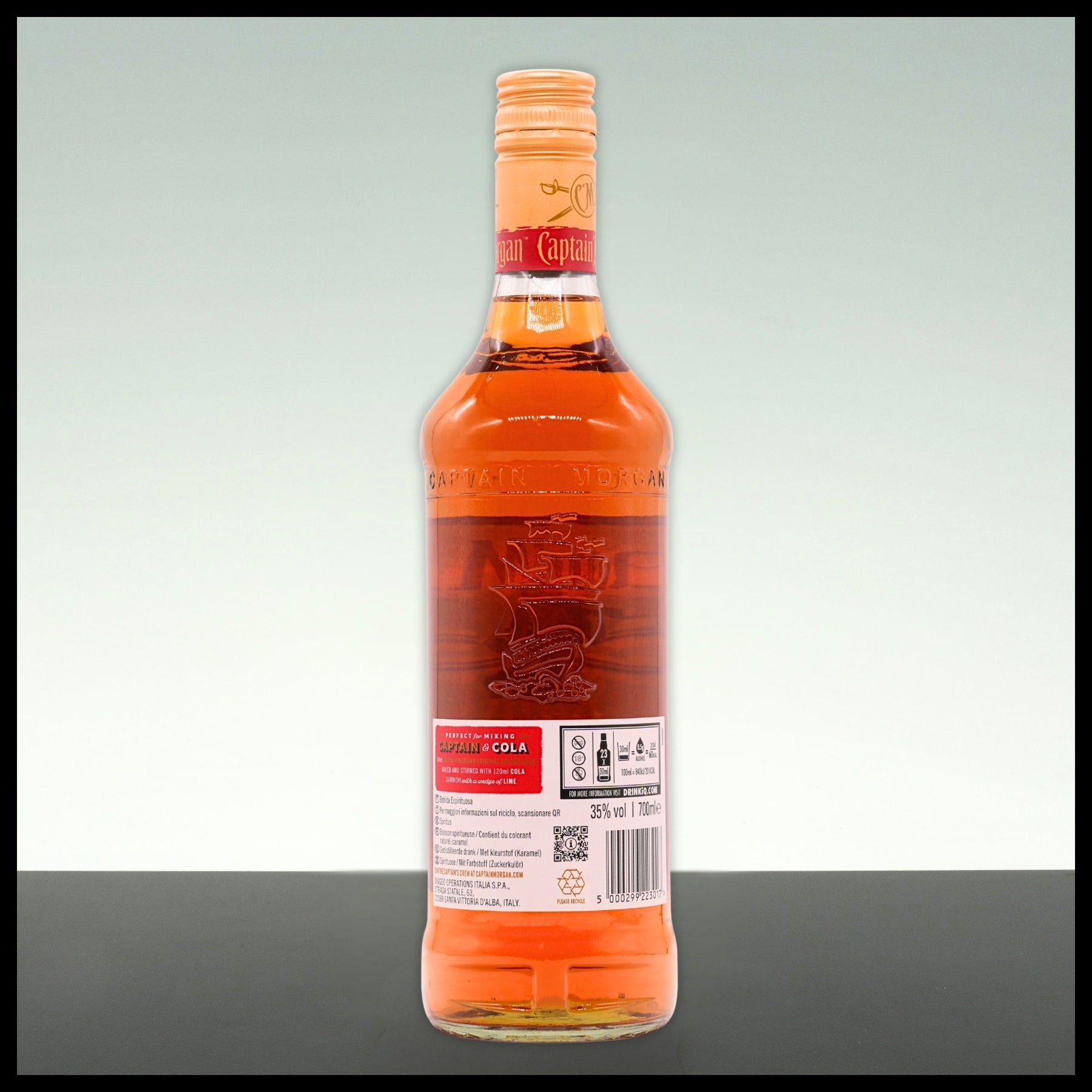 Captain Morgan Original Spiced Gold 0,7L - 35% Vol.