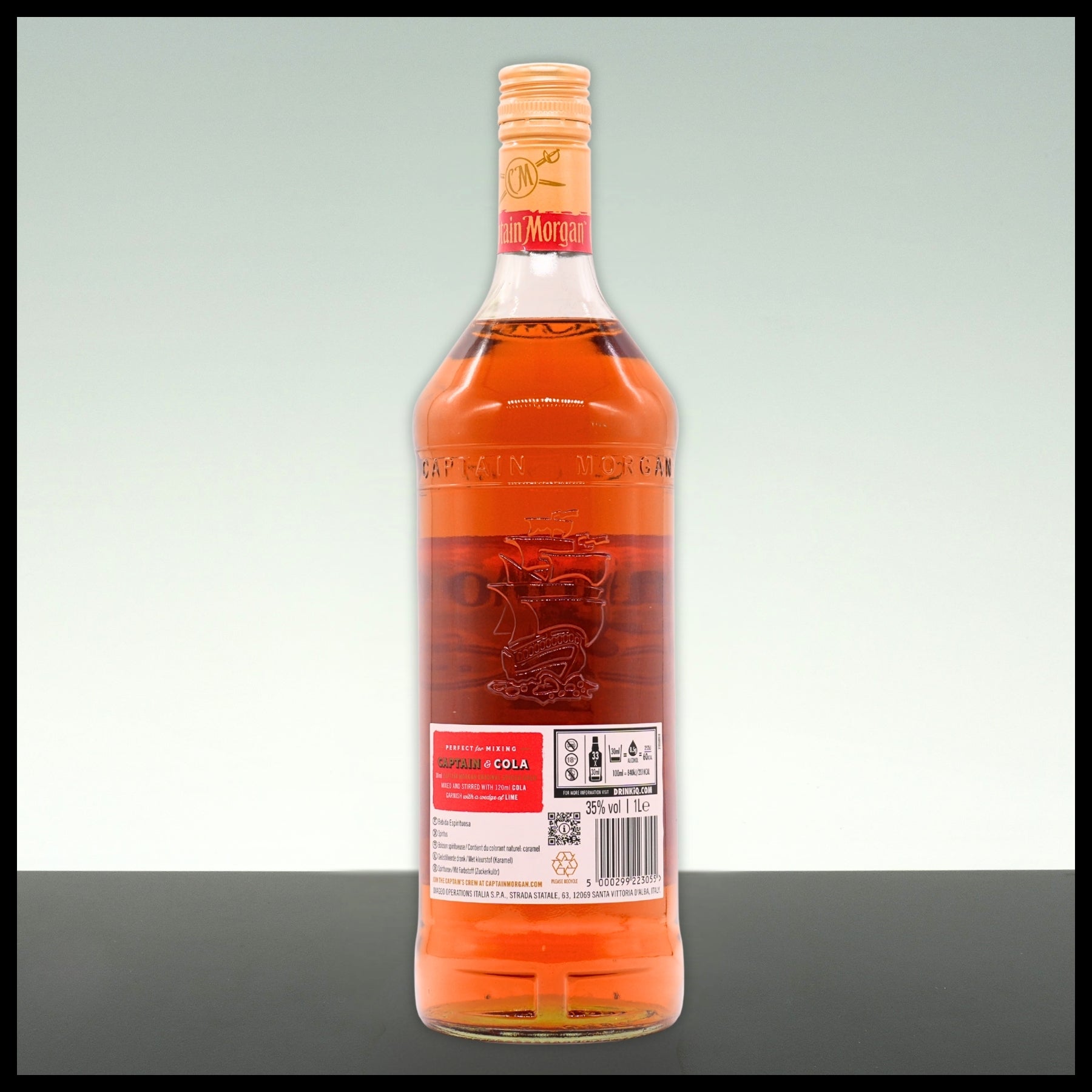 Captain Morgan Original Spiced Gold 1L - 35% Vol.