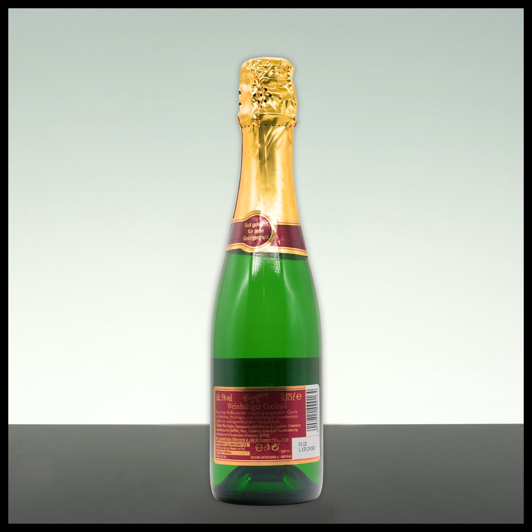 Cariston de Vie 0,375L - 5% Vol. - Trinklusiv