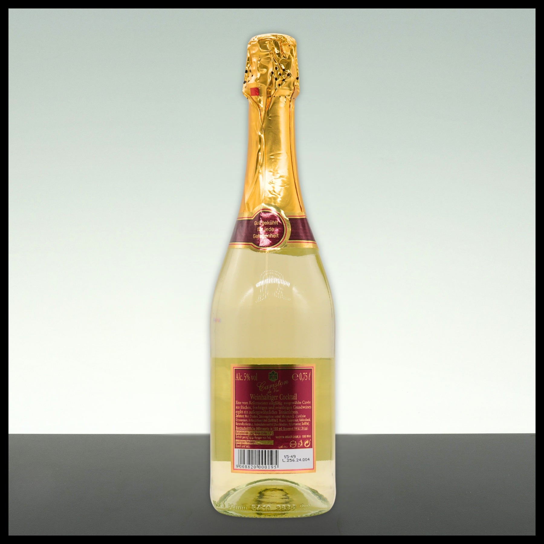 Cariston de Vie 0,75L - 5% Vol. - Trinklusiv