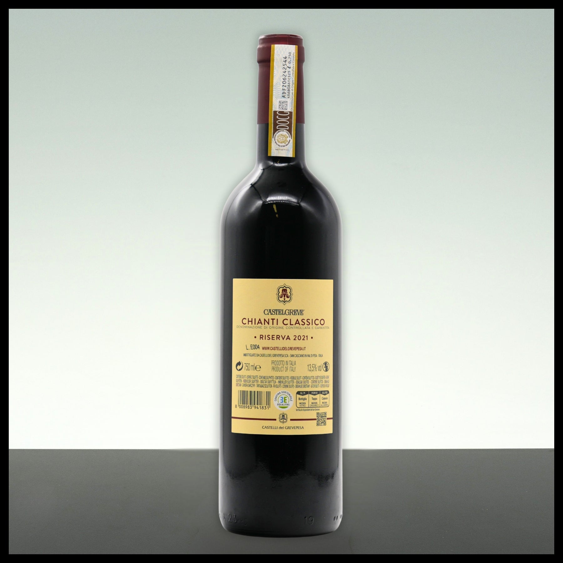 Castelgreve Chianti Classico Riserva DOCG 2021 0,75L - 13,5% Vol. - Trinklusiv