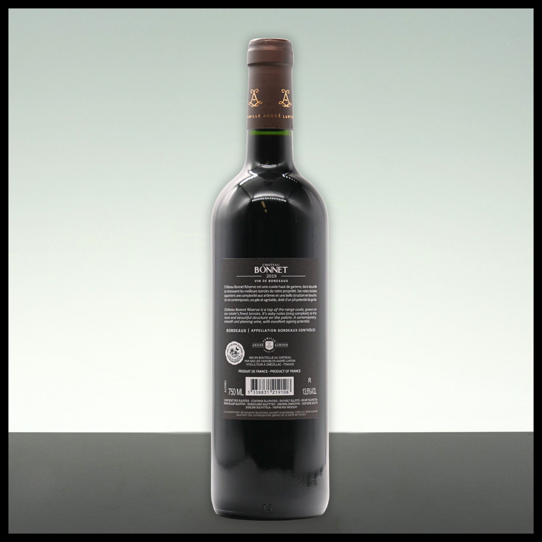 Chateau Bonnet Reserve Bordeaux 2019 0,75L - 13,5% Vol. - Trinklusiv