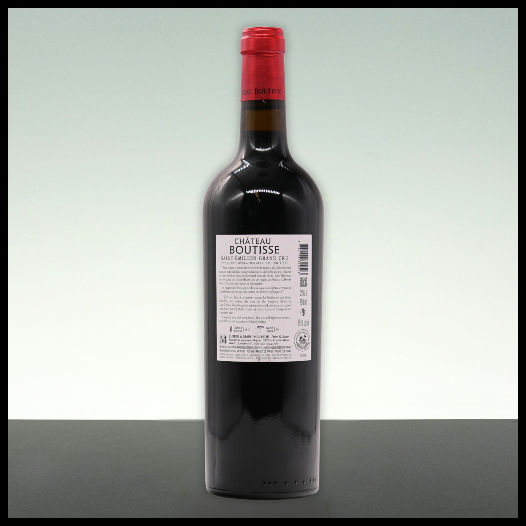 Chateau Boutisse Saint-Emilion Grand Cru 2021 0,75L - 13,5% Vol.