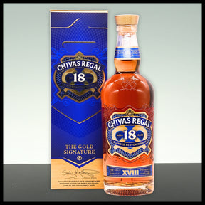Chivas Regal 18 YO Gold Signature Blended Whisky 0,7L - 40% Vol. - Trinklusiv
