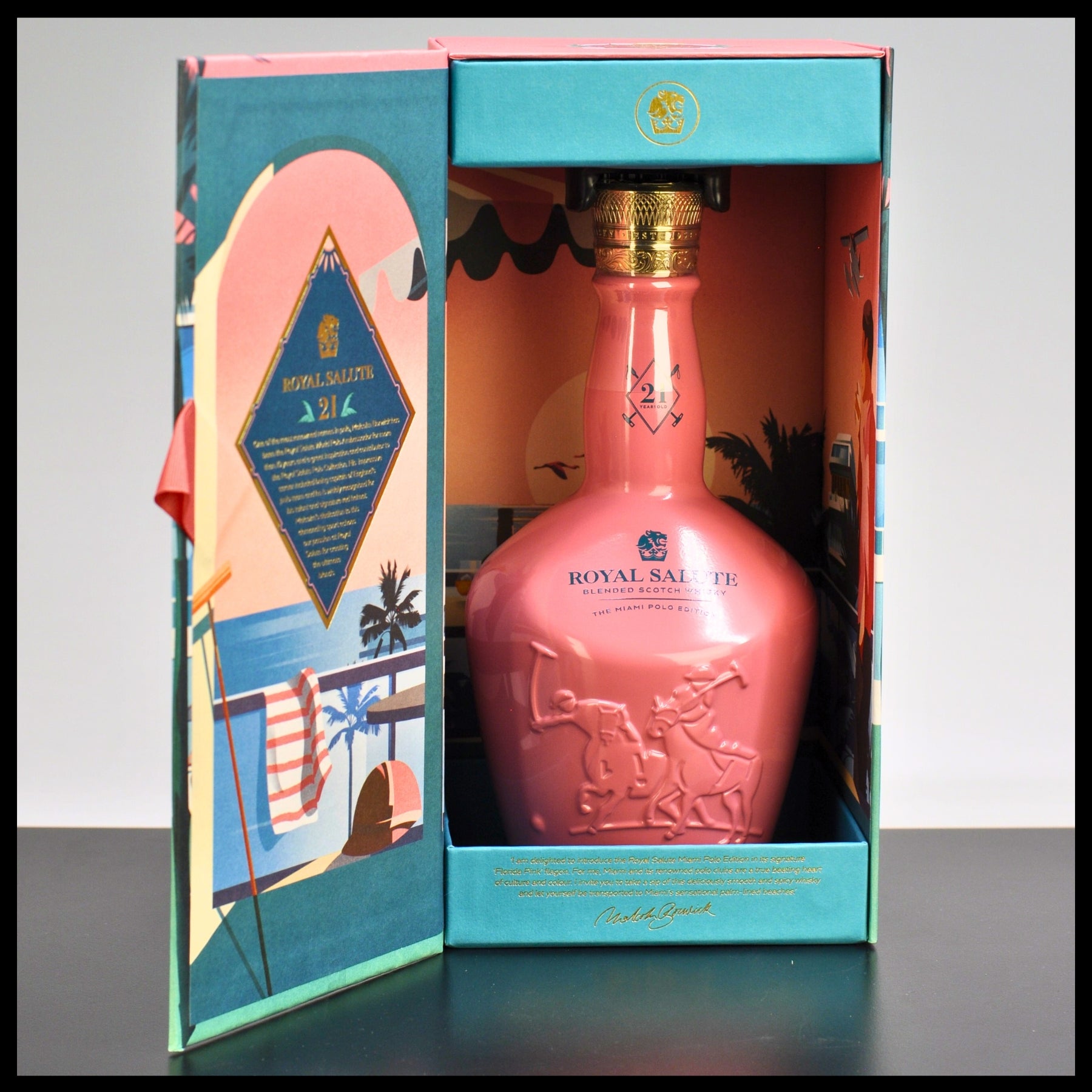 Chivas Regal Royal Salute 21 YO "Miami Polo Edition" Whisky 0,7L - 40% Vol.