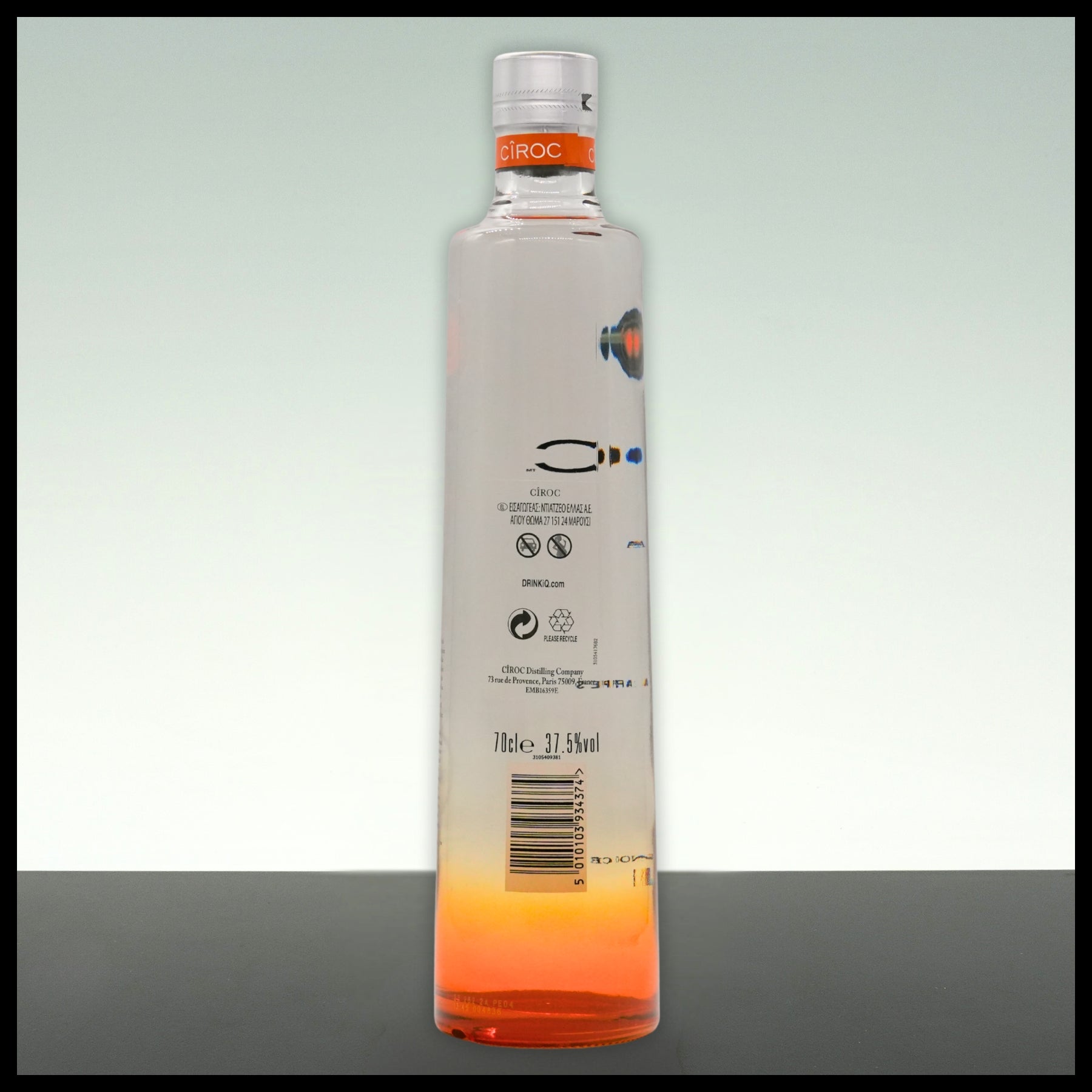 Ciroc Peach Flavoured Vodka 0,7L - 37,5% Vol. - Trinklusiv