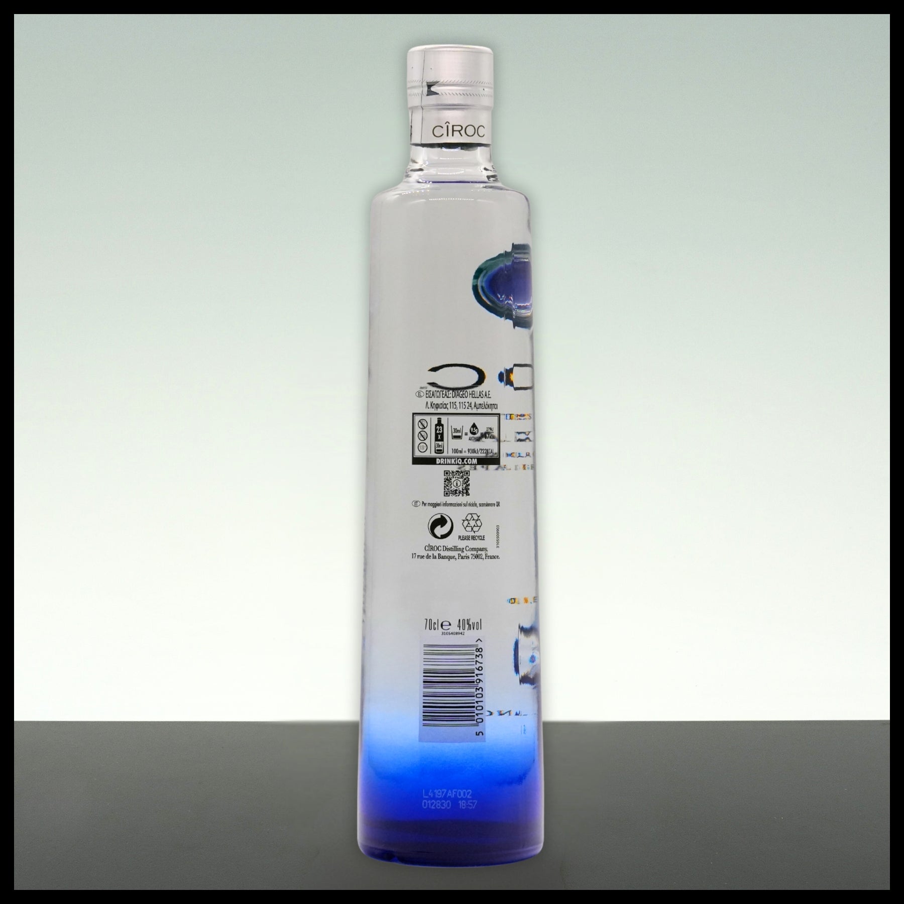 Ciroc Vodka 0,7L - 40% Vol. - Trinklusiv