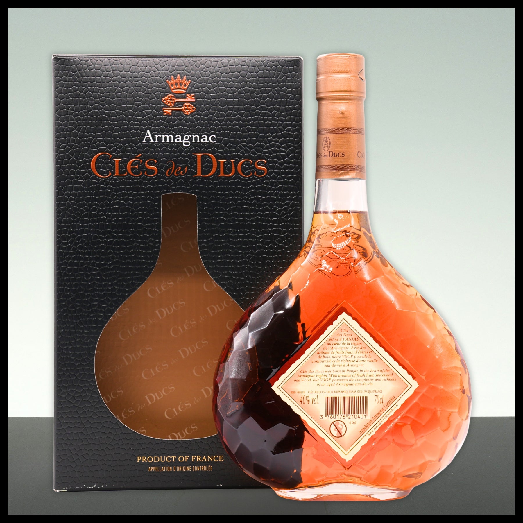 Cles des Ducs VSOP Armagnac 0,7L - 40% Vol. - Trinklusiv