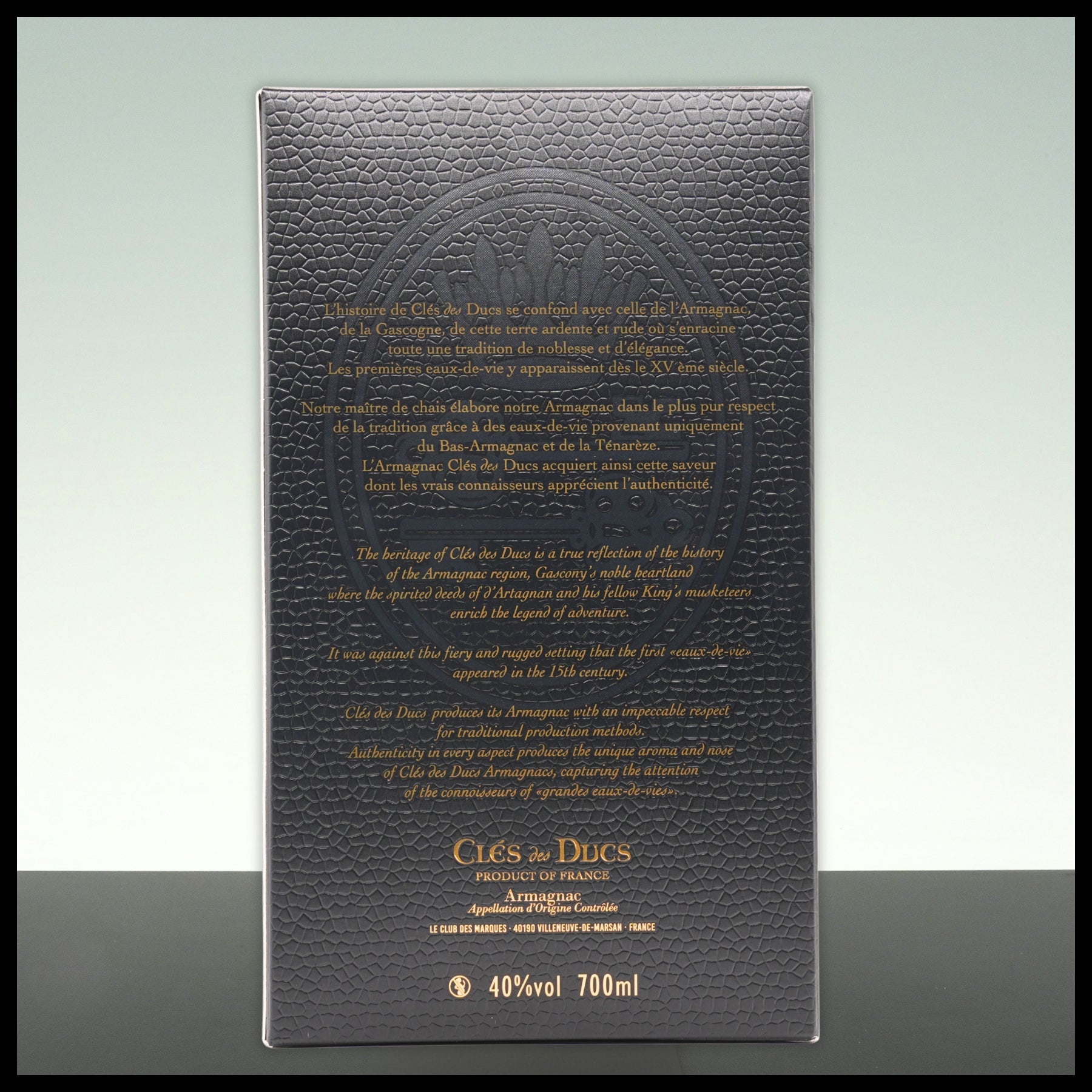 Cles des Ducs VSOP Armagnac 0,7L - 40% Vol. - Trinklusiv