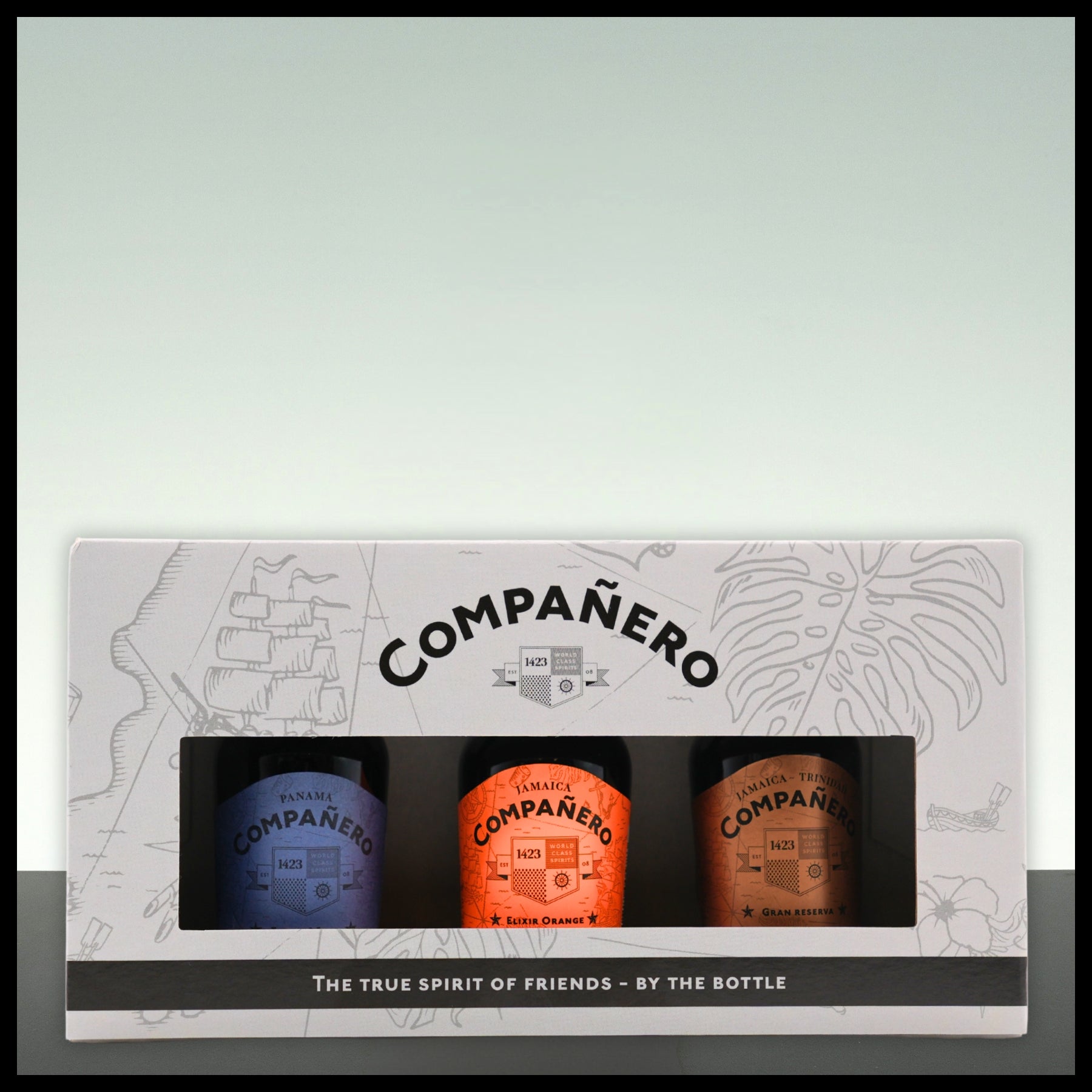 Companero Mini-Set 3x 0,05L - 44,7% Vol. - Trinklusiv