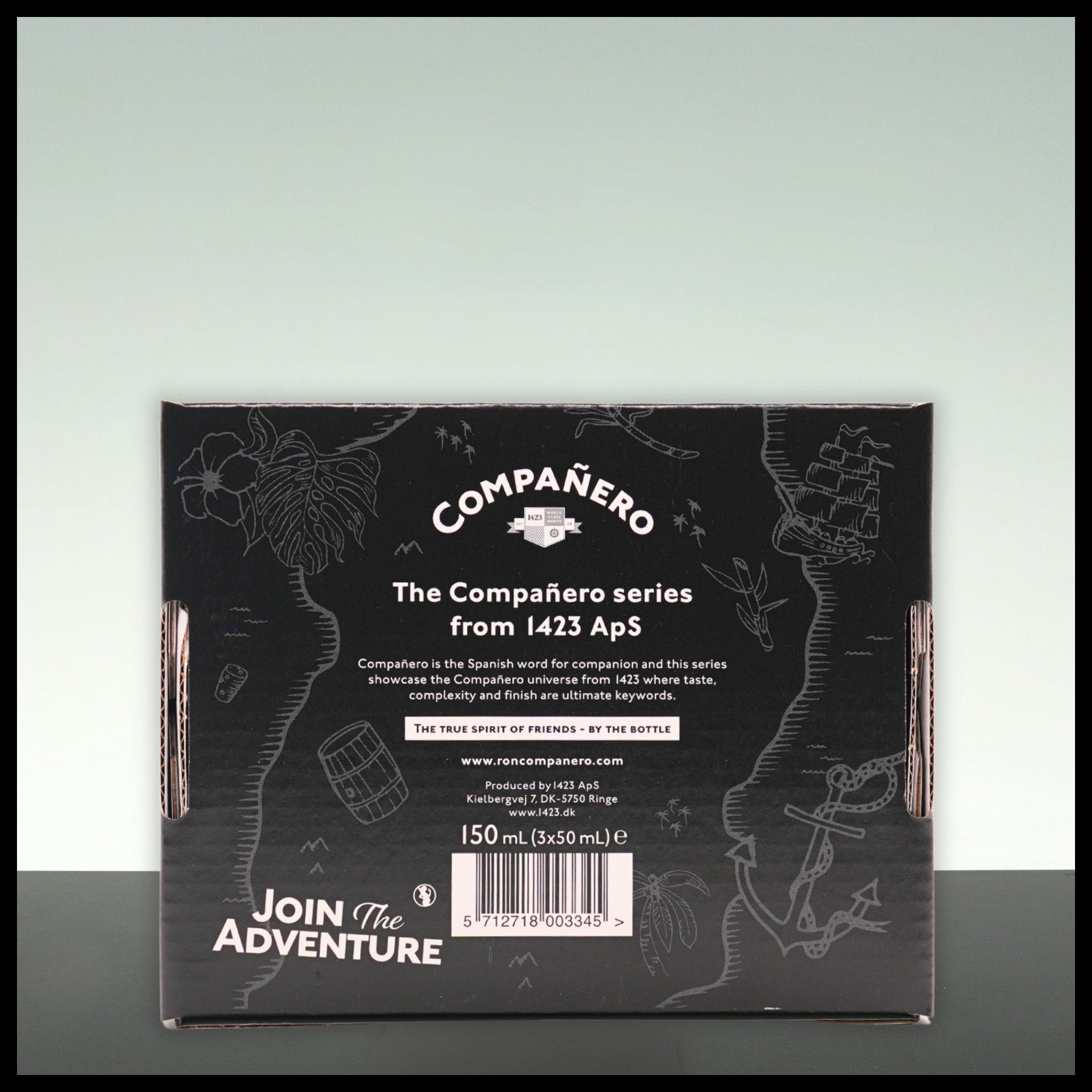 Companero Mini-Set 3x 0,05L - 44,7% Vol. - Trinklusiv