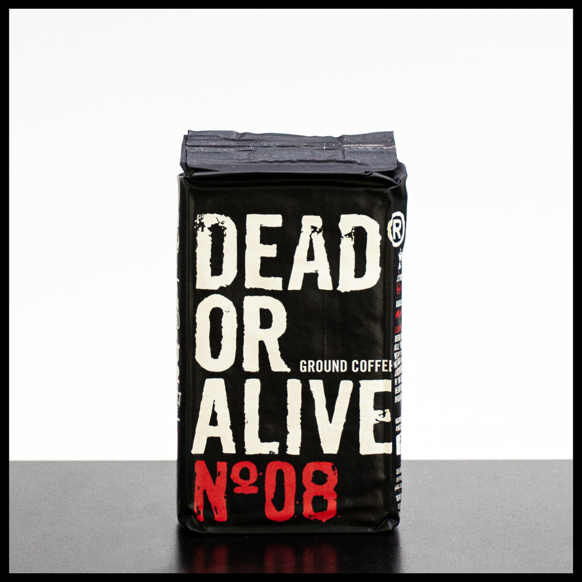 Dead or Alive Coffee No8 Moka Gemahlen 250g - Trinklusiv