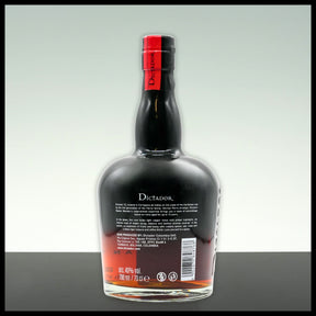 Dictador 12 YO Rum 0,7L - 40% Vol. - Trinklusiv