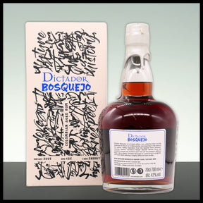 Dictador BOSQUEJO Sherry Cask Rum 2005 0,7L - 42% Vol. - Trinklusiv