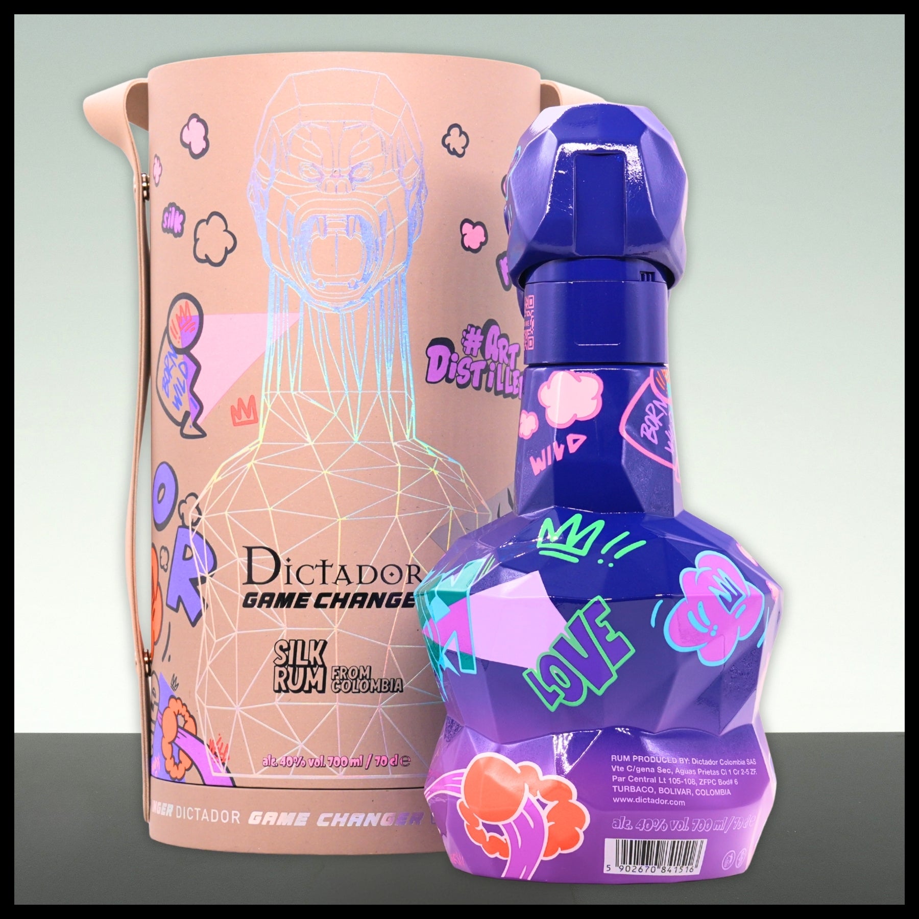 Dictador GAME CHANGER Dark Blue Edition 0,7L - 40% Vol. - Trinklusiv