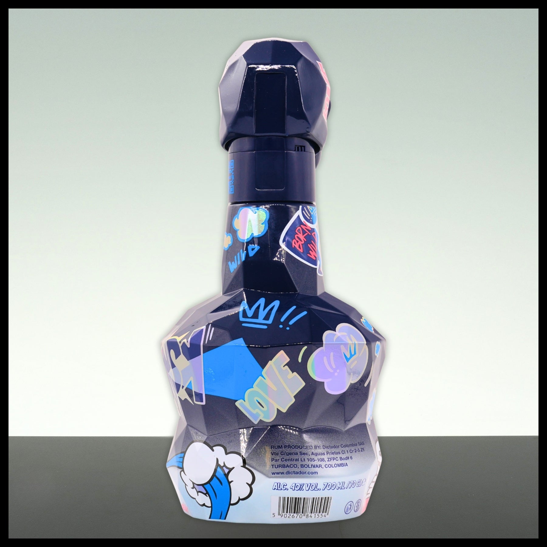 Dictador GAME CHANGER Navy Blue Edition 0,7L - 40% Vol. - Trinklusiv