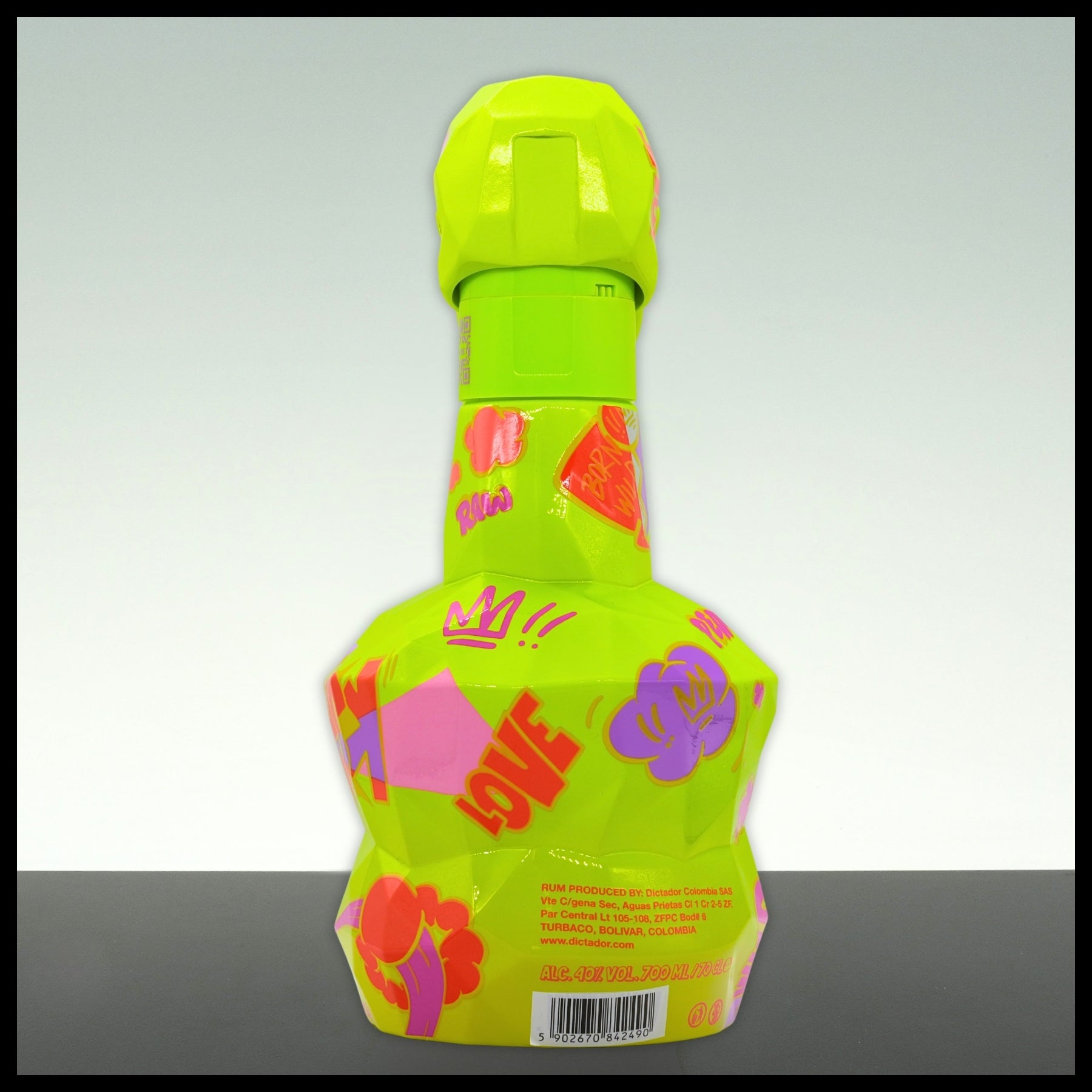 Dictador GAME CHANGER Neon Yellow Edition 0,7L - 40% Vol. - Trinklusiv