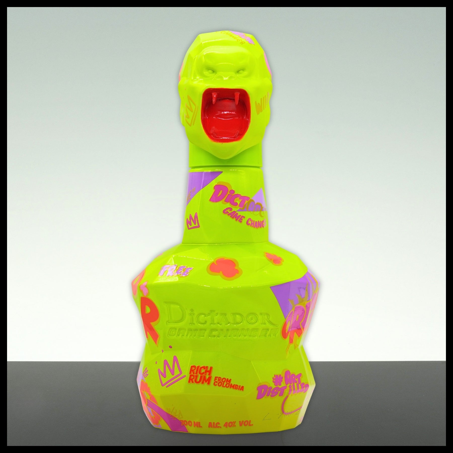 Dictador GAME CHANGER Neon Yellow Edition 0,7L - 40% Vol. - Trinklusiv