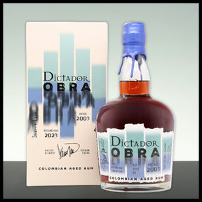 Dictador OBRA Sherry Cask Rum 2003 0,7L - 40% Vol. - Trinklusiv