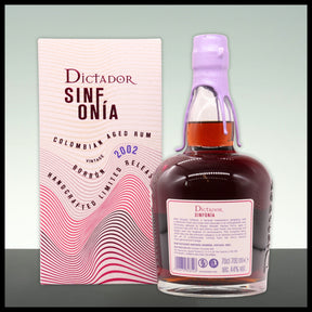 Dictador SINFONIA Borbón Rum 2002 0,7L - 44% Vol. - Trinklusiv