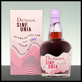 Dictador SINFONIA Borbón Rum 2002 0,7L - 44% Vol. - Trinklusiv