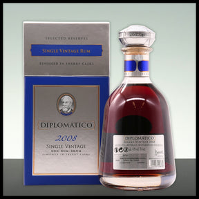 Diplomatico Single Vintage 2008 Rum 0,7L - 43% Vol. - Trinklusiv