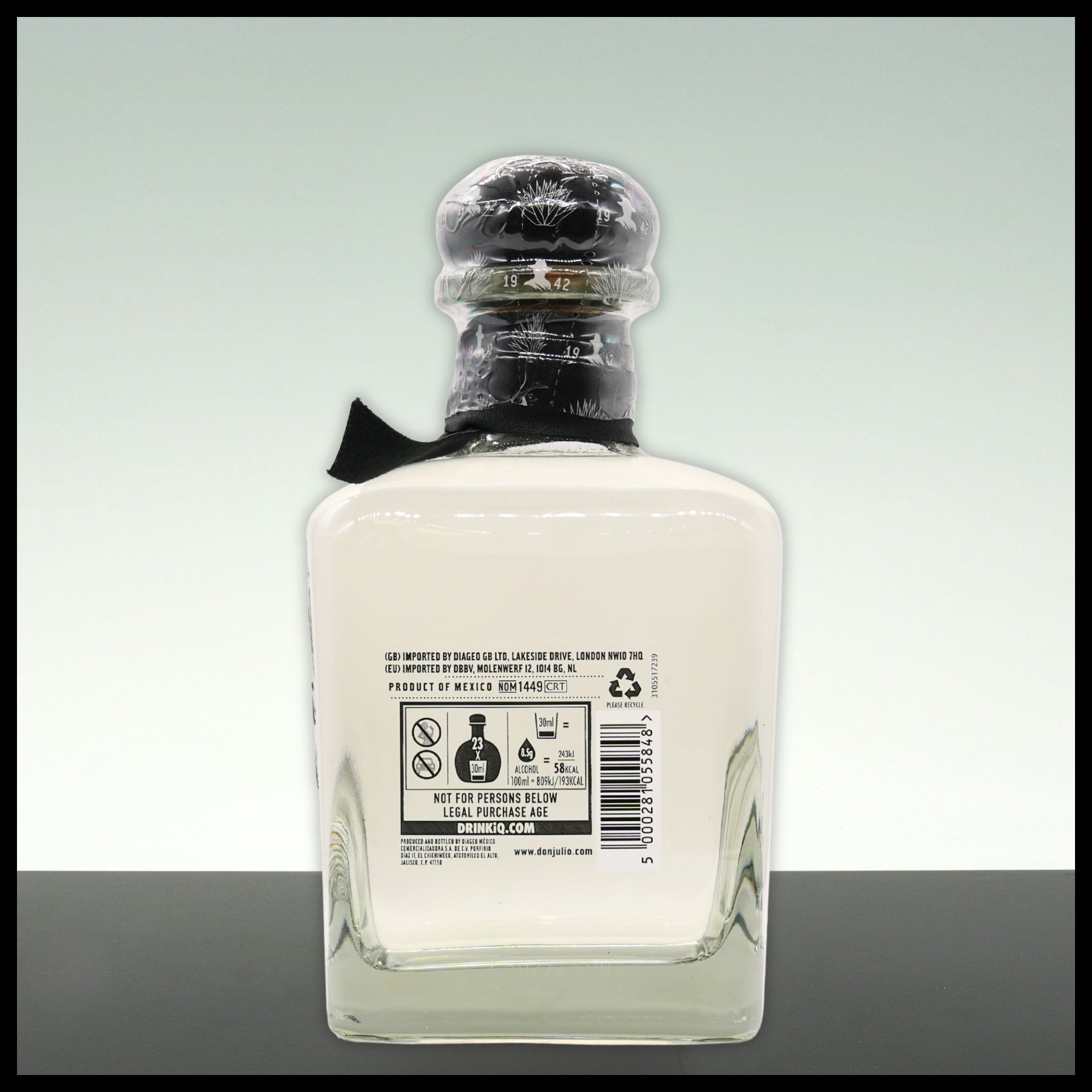 Don Julio 70 Cristalino Anejo Tequila 0,7L - 35% Vol. - Trinklusiv