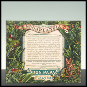 Don Papa Baroko Geschenkbox mit Flachmann 0,7L - 40% Vol. - Trinklusiv
