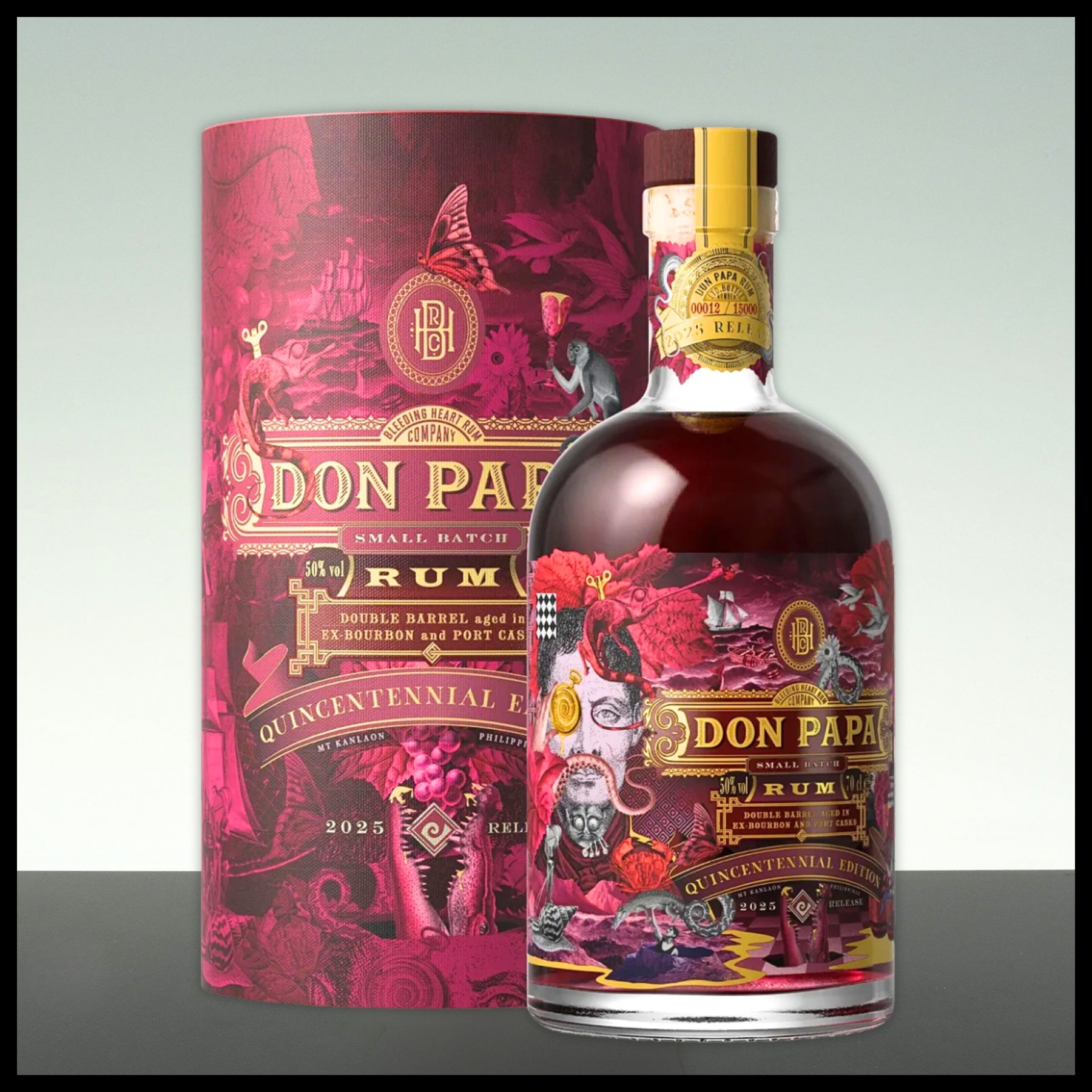Don Papa Port Cask Rum Quincentennial Edition 0,7L - 50% Vol.