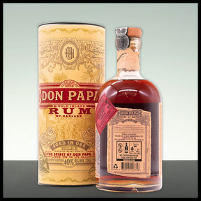 Don Papa Rum 7 YO Single Island mit Geschenkdose 0,7L - 40% Vol. - Trinklusiv