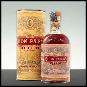 Don Papa Rum 7 YO Single Island mit Geschenkdose 0,7L - 40% Vol. - Trinklusiv