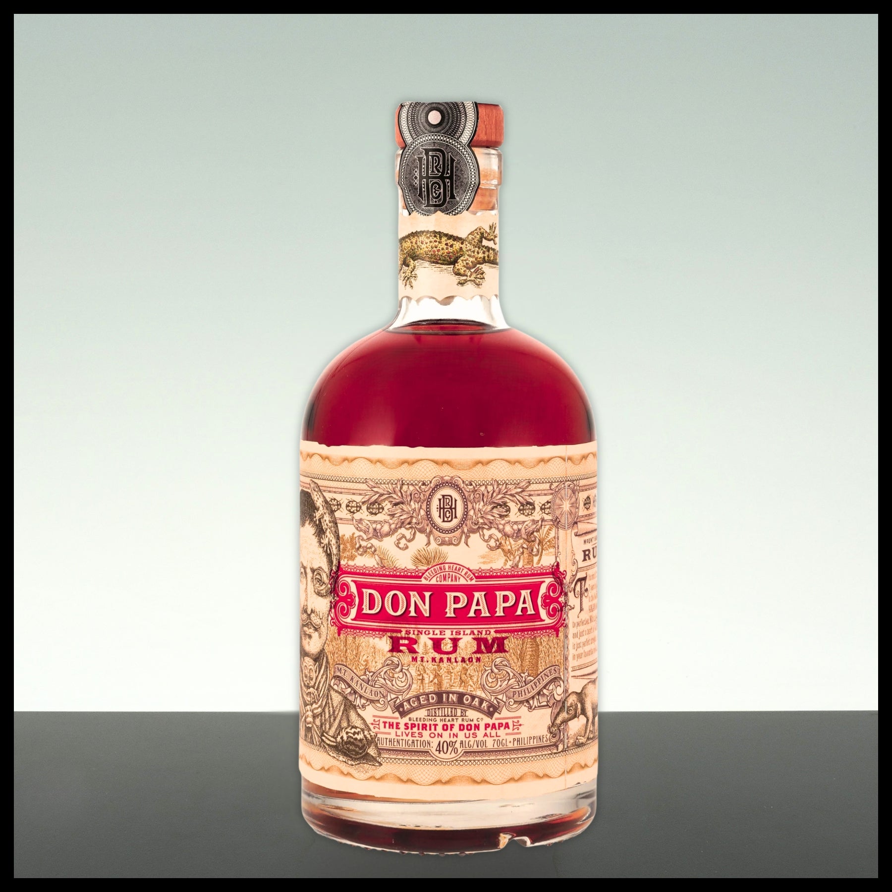 Don Papa Rum 7 YO Single Island 0,7L - 40% Vol. - Trinklusiv
