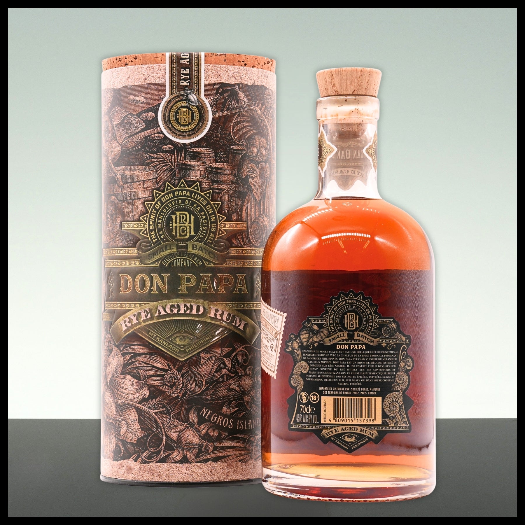 Don Papa Rum Rye Cask Aged 0,7L - 45% Vol. - Trinklusiv