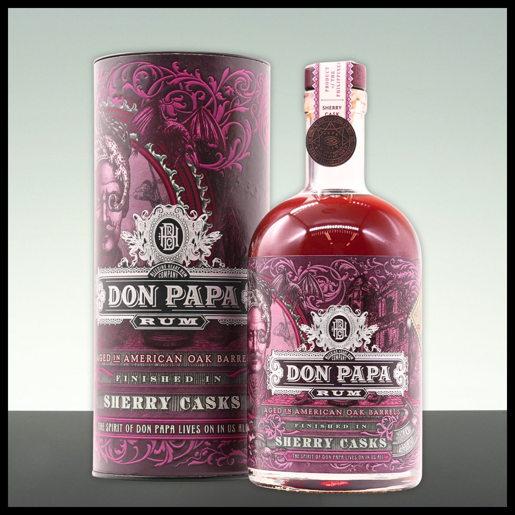 Don Papa Sherry Cask Rum 0,7L - 45% Vol. - Trinklusiv