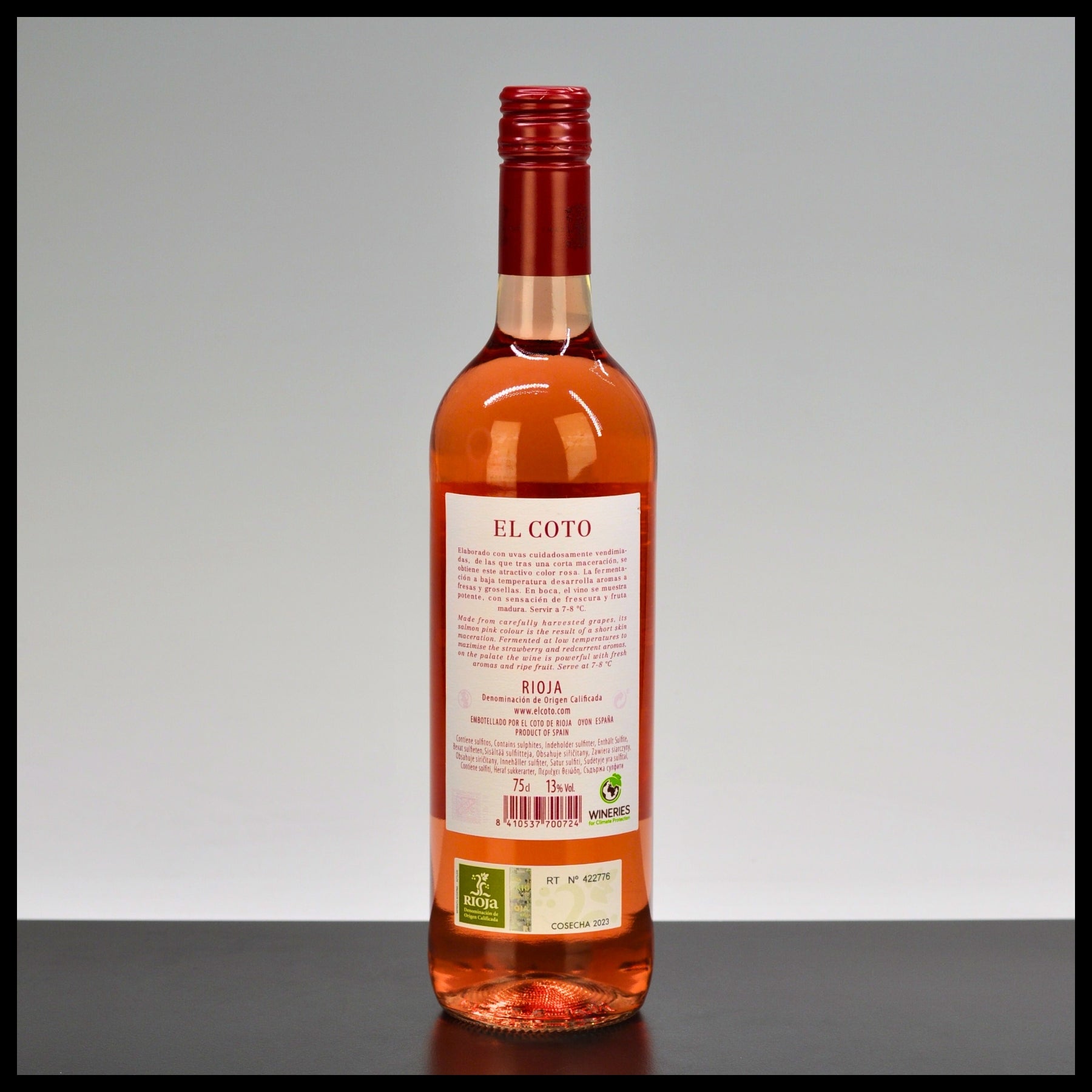 El Coto Rioja Rosado 2023 0,75L - 13% Vol.