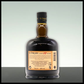 El Dorado 12 YO Rum 0,7L - 40% Vol. - Trinklusiv