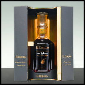 El Dorado 25 YO Rum 0,7L - 43% Vol. - Trinklusiv