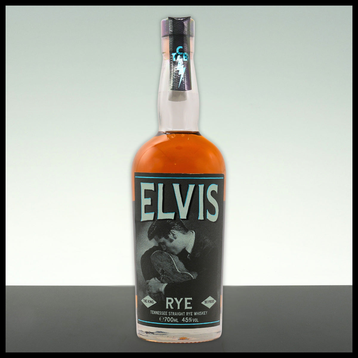 Elvis THE KING Straight RYE Whiskey 0,7L - 45% Vol. - Trinklusiv