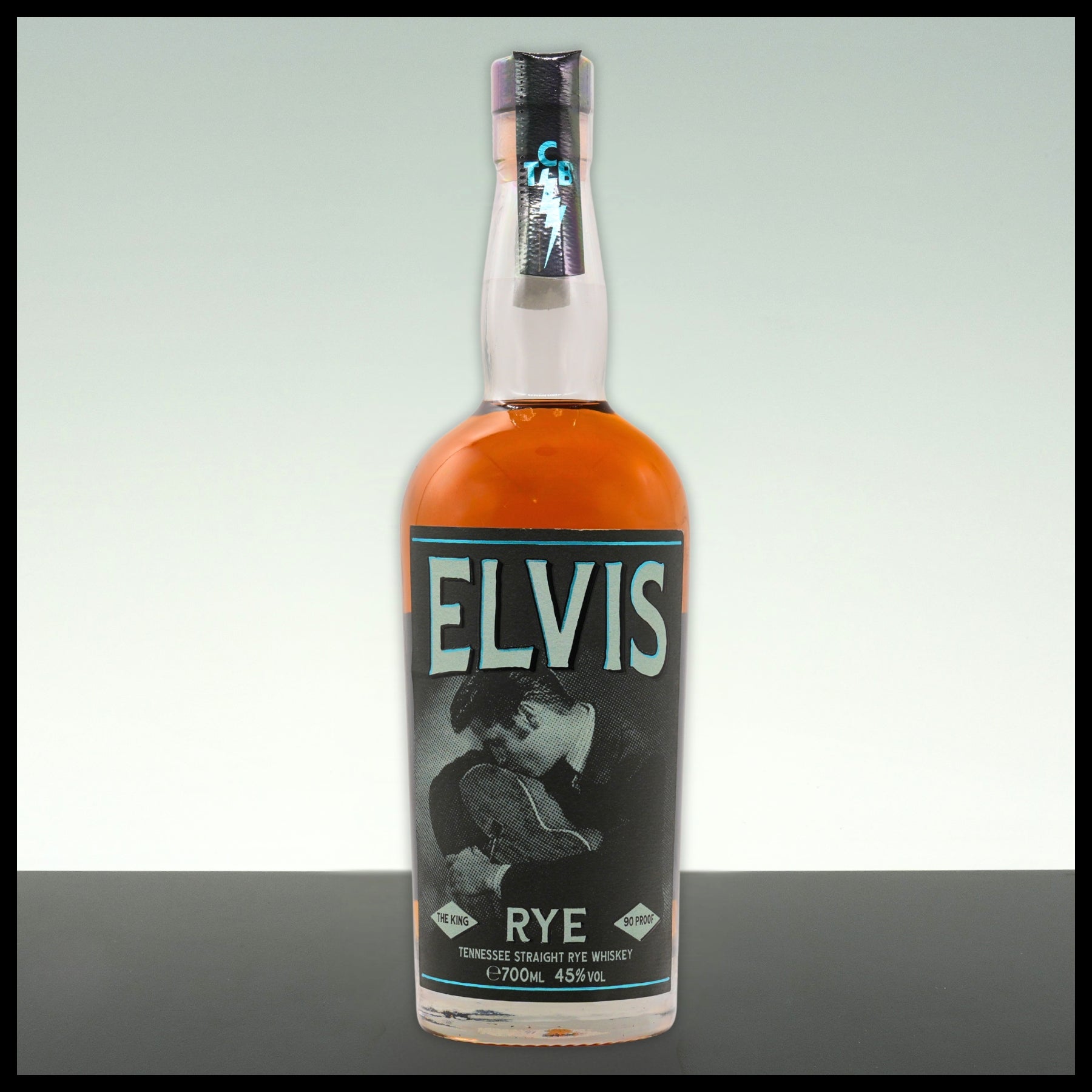 Elvis THE KING Straight RYE Whiskey 0,7L - 45% Vol. - Trinklusiv
